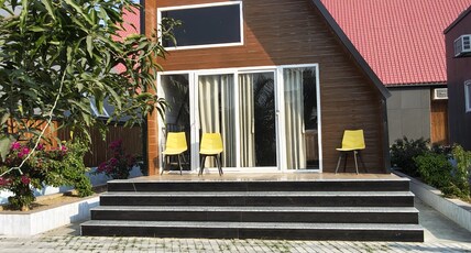Sri Ram Resort and Adventure Park Room Type - Luxury A-Frame Cottage With Garden view