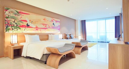 Da Nang Mikazuki Japanese Resorts and Spa Room Type - Premium Deluxe Twin Panoramic Ocean View