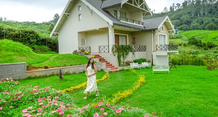 AJ Gable Cloud Cottages Ooty by VOYEHOMES Room Type - 3 Bedroom Villa with View AJ Gable Cloud Cottages Ooty by VOYEHOMES Room Type - 3 Bedroom Villa with View
