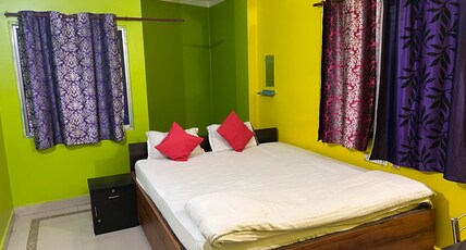 Radha Rani Lodge Room Type - Unmarried Couple friendly room(non ac)