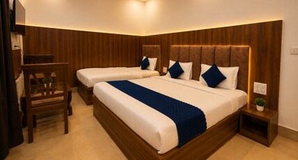 shree ji hotel park roots Room Type - Triple Bed Room shree ji hotel park roots Room Type - Triple Bed Room