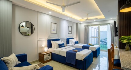 BedChambers Luxe Stay Near Medicity Room Type - Twin Apartment