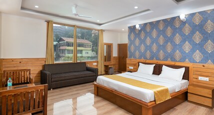 Hotel Mount View Mcleodganj Room Type - Maharaja Room With Balcony Mountain View