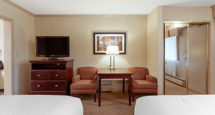 Best Western Plus City Centre Inn Room Type - Suite-2 Queen Beds, Non-Smoking, Wireless, Refrigerator, Divided Room, Main Building