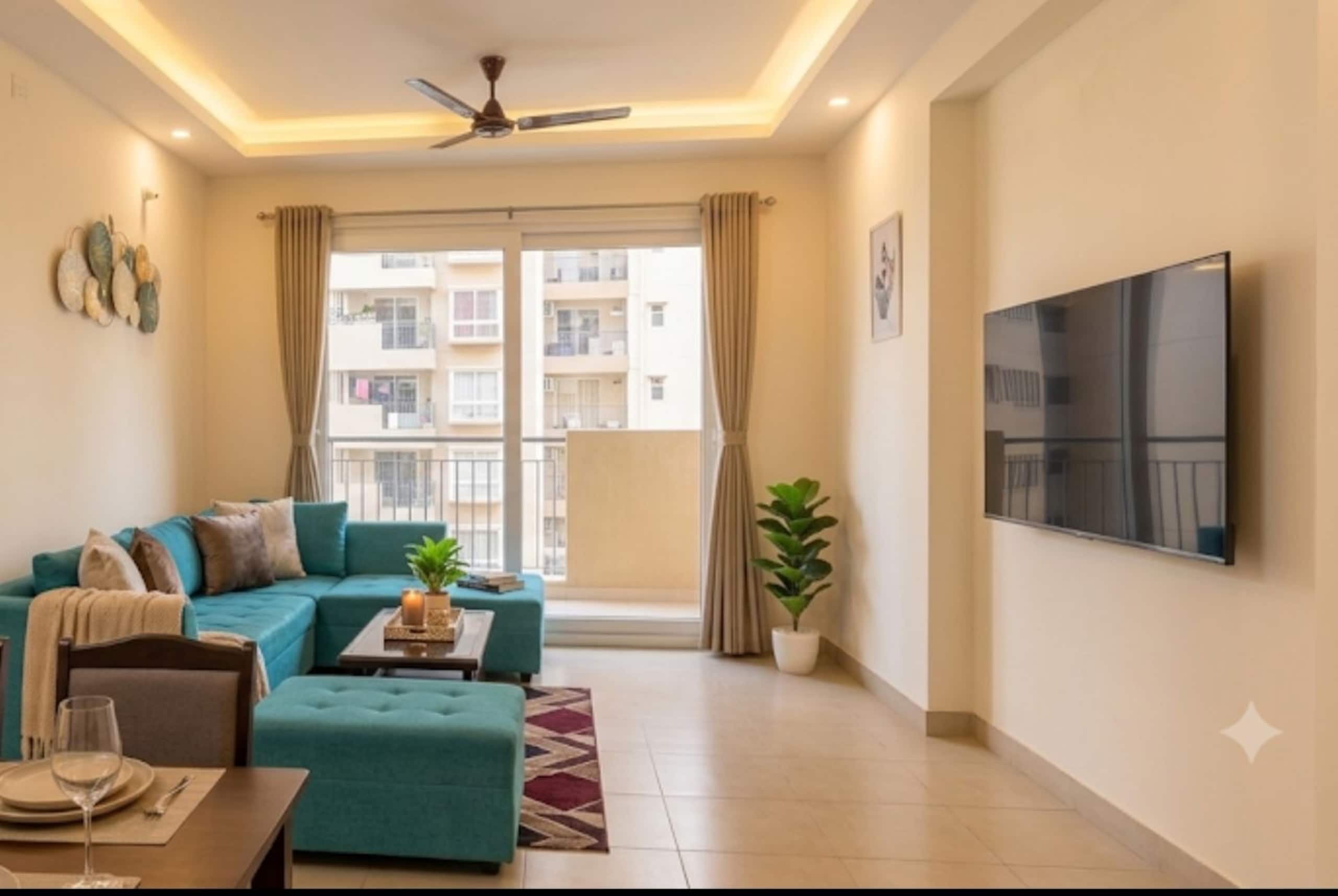 3BHK cozy Unit in Bharatiya city - Tap to explore photos