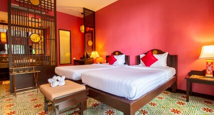 Duangjitt Resort & Spa Room Type - Deluxe Bungalow (Sino Style) Twin Room Duangjitt Resort & Spa Room Type - Deluxe Bungalow (Sino Style) Twin Room