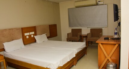 KRISHNA RESIDENCY Room Type - DELUXE ROOM