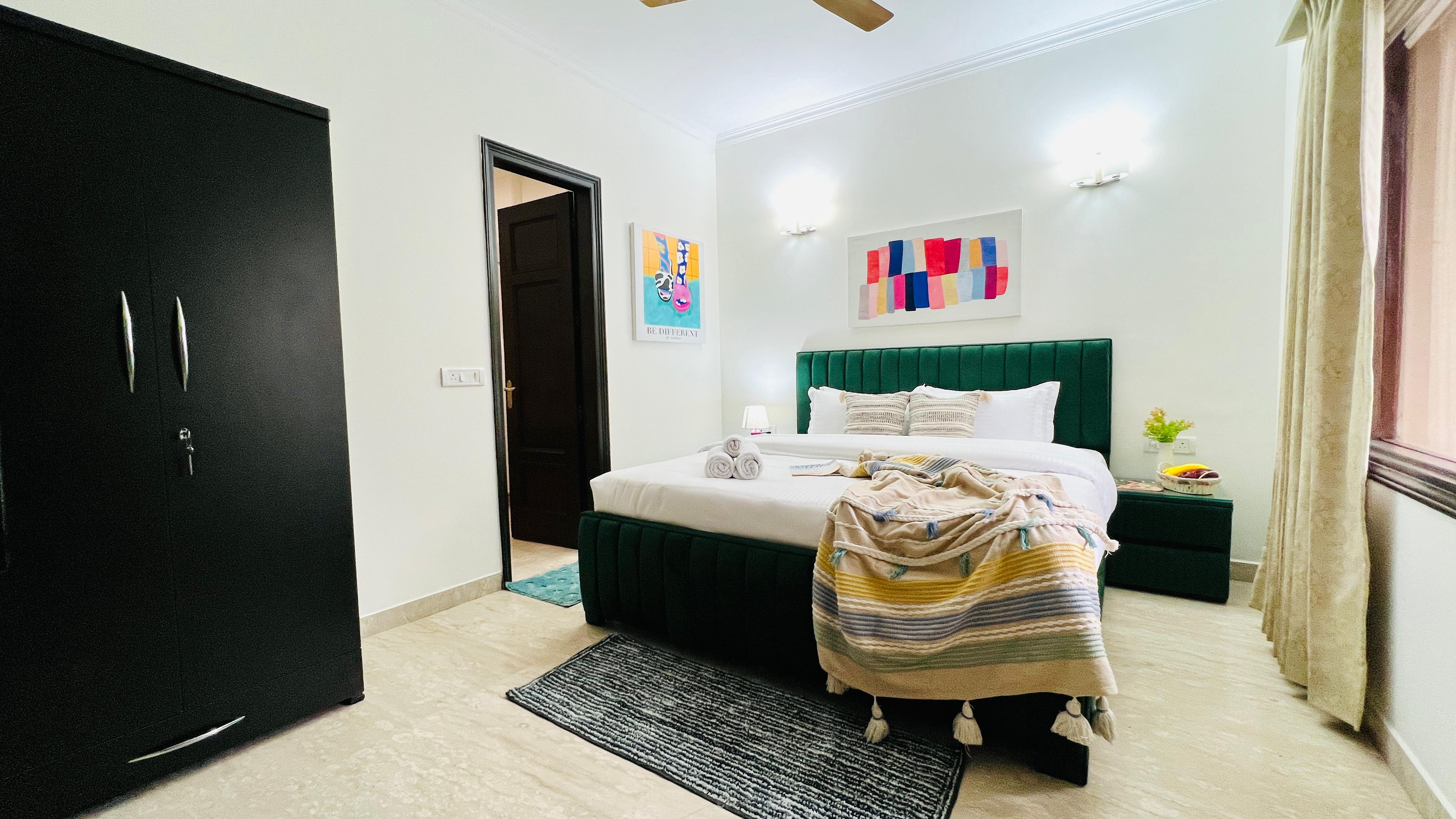 Olive Serviced Apartments Vasant Vihar - Tap to explore photos