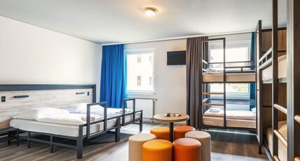 a&o Berlin Hauptbahnhof Room Type - Family Room (2 Adults + 2 Children) a&o Berlin Hauptbahnhof Room Type - Family Room (2 Adults + 2 Children)