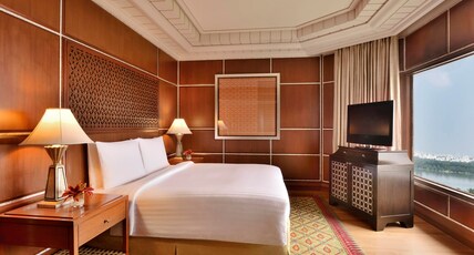 Hyderabad Marriott Hotel and Convention Centre Room Type - Executive lounge access, 1 Bedroom Presidential Suite, 1 King, Lake view Hyderabad Marriott Hotel and Convention Centre Room Type - Executive lounge access, 1 Bedroom Presidential Suite, 1 King, Lake view