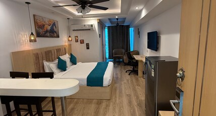 The Anukampa Suites Jaipur Room Type - Bedroom