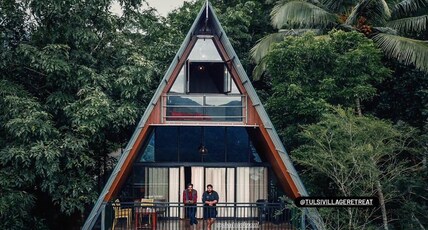 Tulsi Village Retreat | Treehouse & Cabin Stays Room Type - Luxury A Frame Cabin
