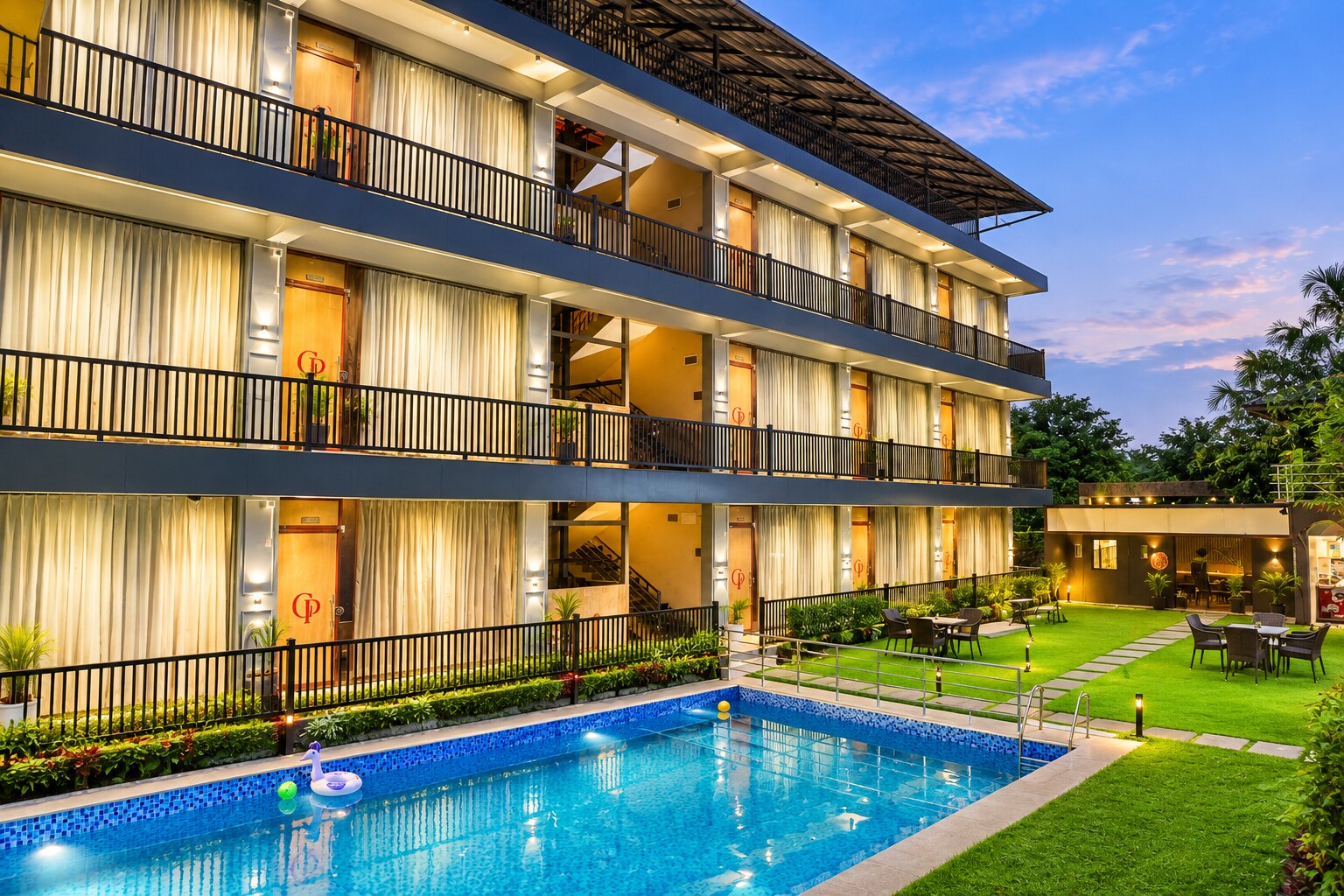 GP Golden Palm Meadows Resorts Murdeshwar - Tap to explore photos