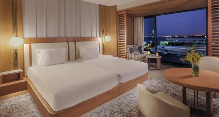 Intercontinental Yokohama Pier 8 Room Type - 2 Single Classic Yokohama Harbour View
