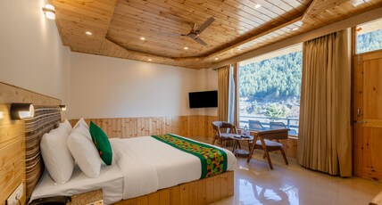 Treebo Premium Silverstone Resort With Mountain Valley View Room Type - Deluxe Room with Balcony and Mountain View Treebo Premium Silverstone Resort With Mountain Valley View Room Type - Deluxe Room with Balcony and Mountain View
