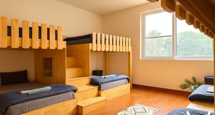 Zo House Bangalore (Whitefield) Room Type - 1 Bunk Bed | Superior 8 Bed Mixed Dorm (CC0) | Shared Common Washroom