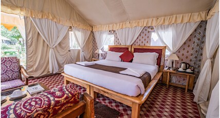 Nubra Eco Village Hunder Room Type - Zimsa Room with Mountain View