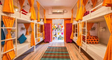 goSTOPS Lite Jaipur Room Type - Bed in 10 Bed Mixed AC Dormitory Room with Shared Bathroom
