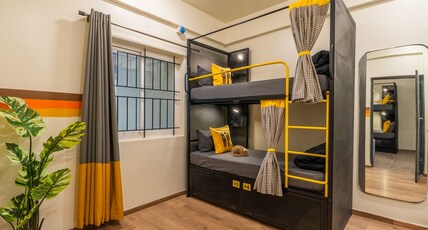 The Hosteller Bangalore, CV Raman Nagar Room Type - Bed in 8 Bed Mixed Dormitory