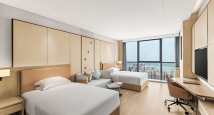 Crowne Plaza CHANGSHA DEVELOPMENT ZONE Room Type - 2 Twin Standard City View