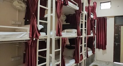 5 star AC dormitory Room Type - 9 Bed Mixed AC Dormitory.