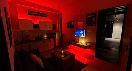 Sterling Stays Room Type - 1 BHK | Nipania | Sterling Stays- The Power Den | Couple-Friendly