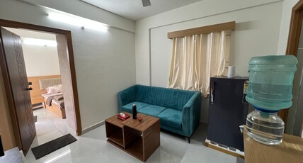 Rento Mayflower Serviced Apartment Room Type - 1BHK Without Balcony | 304