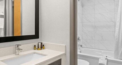 BEST WESTERN PLUS LANGLEY INN Room Type - 2 Queen Beds, Non-Smoking, High Speed Internet Access, Refrigerator, Coffee Maker, Iron And Ironing 