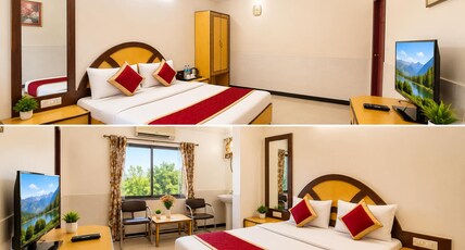 Hotel Ganga Sagar Room Type - Deluxe non a/c Room with City View Hotel Ganga Sagar Room Type - Deluxe non a/c Room with City View