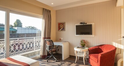 Hotel Picasso Prive - Naraina Vihar Metro Station Delhi Room Type - Deluxe Room with Balcony