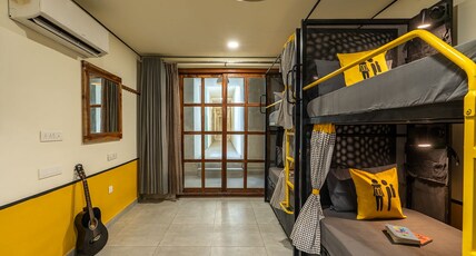 The Hosteller Bam Udaipur, Artist House Room Type - Bed in 4 Bed Mixed Dormitory