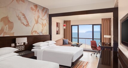 Goa Marriott Resort & Spa Room Type - Guest room, 2 Queen, Bay view