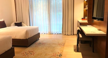Azaya Beach Resort Room Type - Deluxe Patio Twin with Bathtub and Private Sit out Area Azaya Beach Resort Room Type - Deluxe Patio Twin with Bathtub and Private Sit out Area