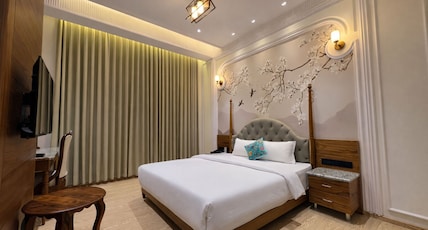 Hotel Virasat-E-Bushahr Room Type - MOUNTAIN VIEW DELUXE BALCONY ROOM (CENTRALLY HOT AND COLD AC) Hotel Virasat-E-Bushahr Room Type - MOUNTAIN VIEW DELUXE BALCONY ROOM (CENTRALLY HOT AND COLD AC)