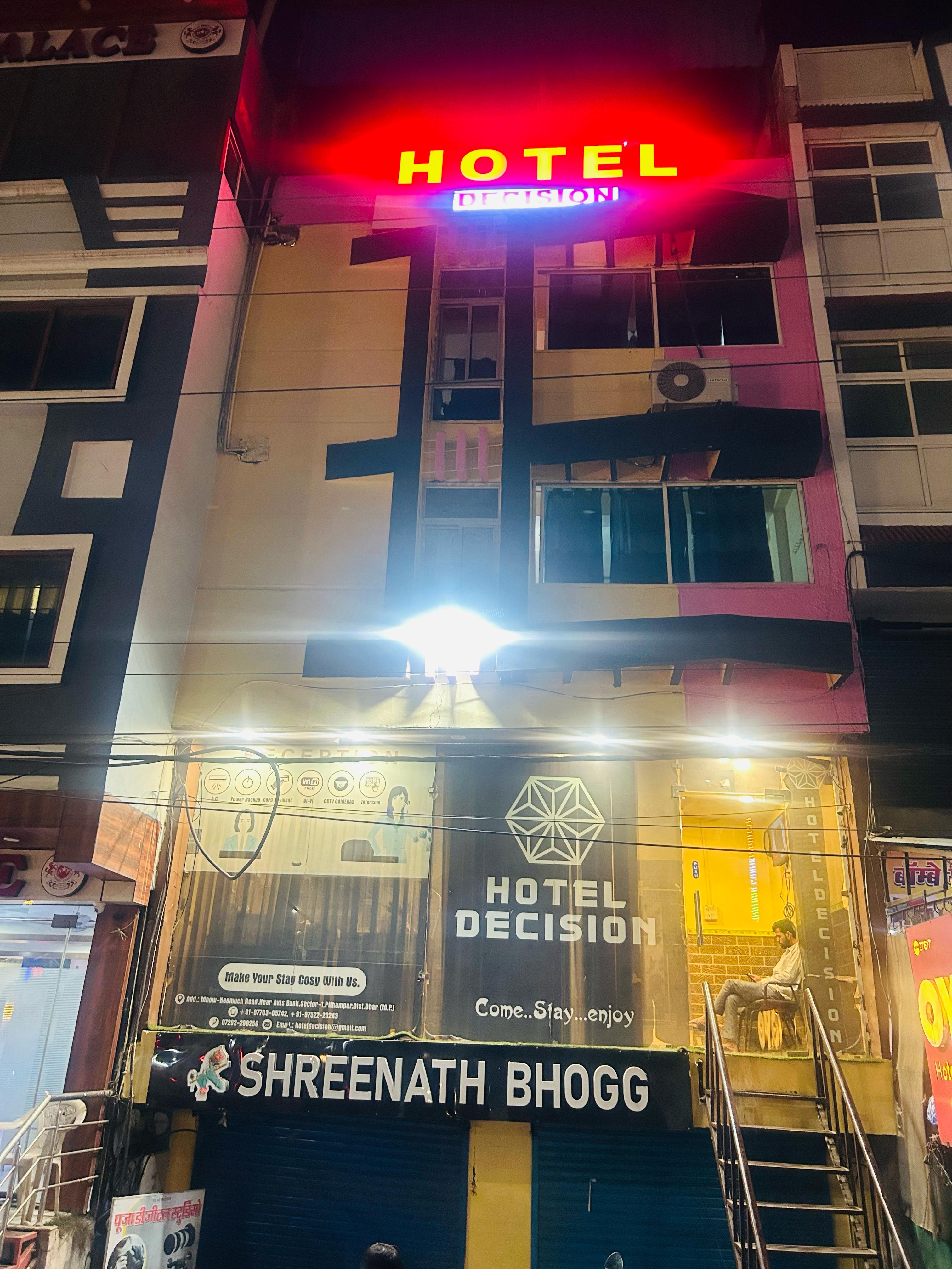 Hotel Decision - Tap to explore photos