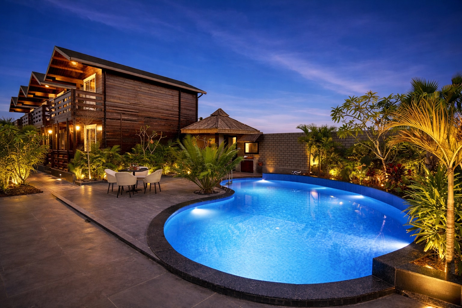Casawood Resort - A Luxury Private Pool Villa On Mount Abu Road - Tap to explore photos