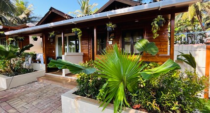 Maitree Resort,Goa Room Type - Deluxe Wooden Cottage