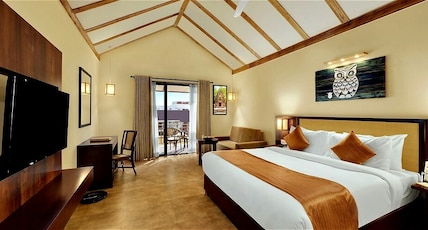 The Fern Sattva Resort Polo Forest, Series by Marriott Room Type - Winter Green Premium Cottage, 1 King Bed The Fern Sattva Resort Polo Forest, Series by Marriott Room Type - Winter Green Premium Cottage, 1 King Bed