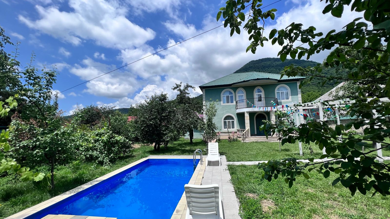Gabala Mountain Villa with Pool - Tap to explore photos