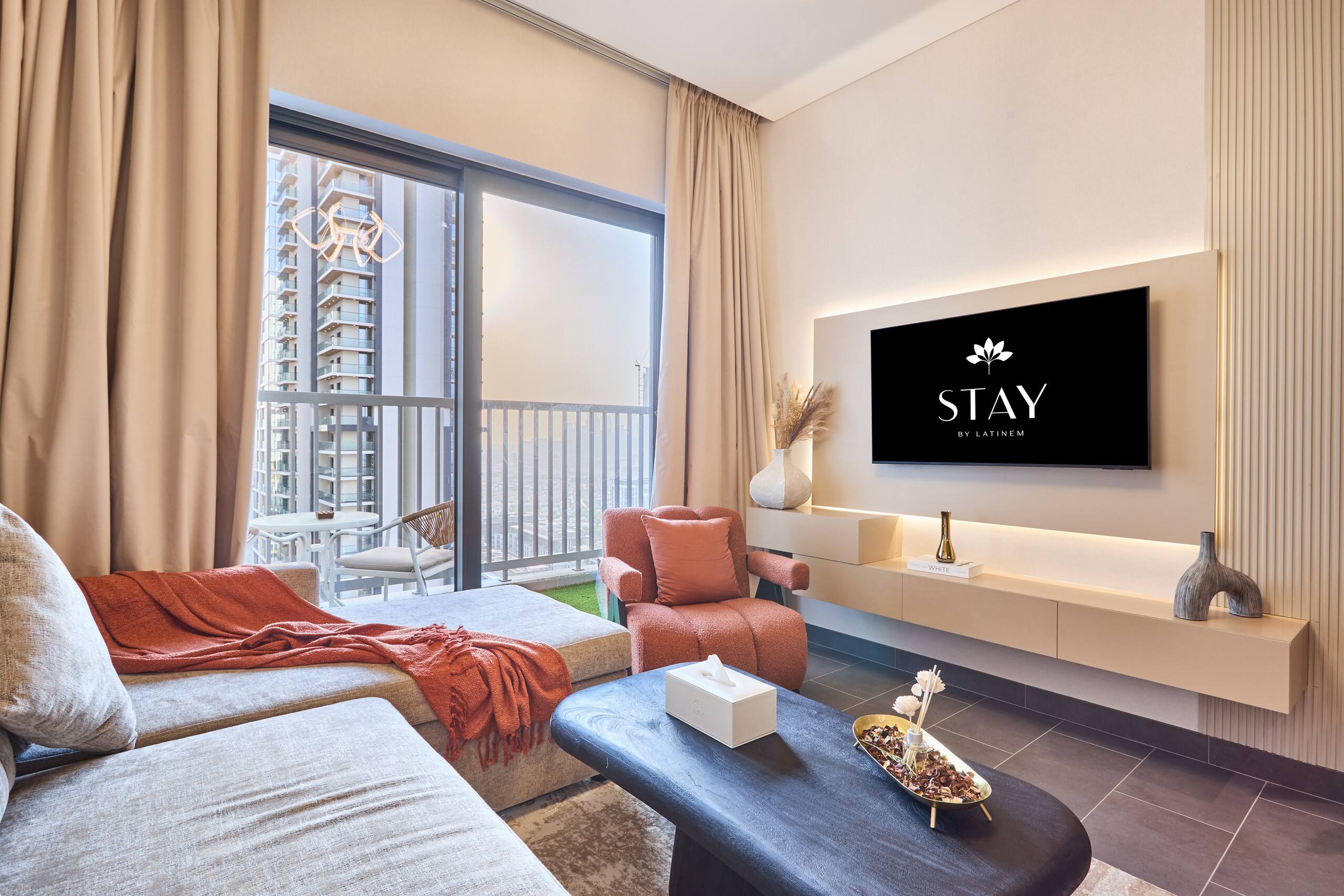 STAY By Latinem 1BR Study Holiday Home CC 2410 - Tap to explore photos