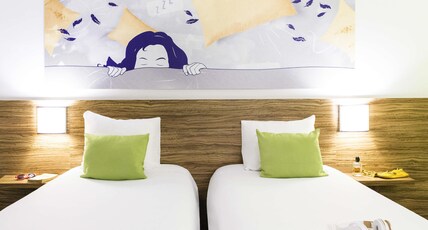 ibis Styles Louvain la Neuve Hotel and Events Room Type - Standard Room with 2 single beds
