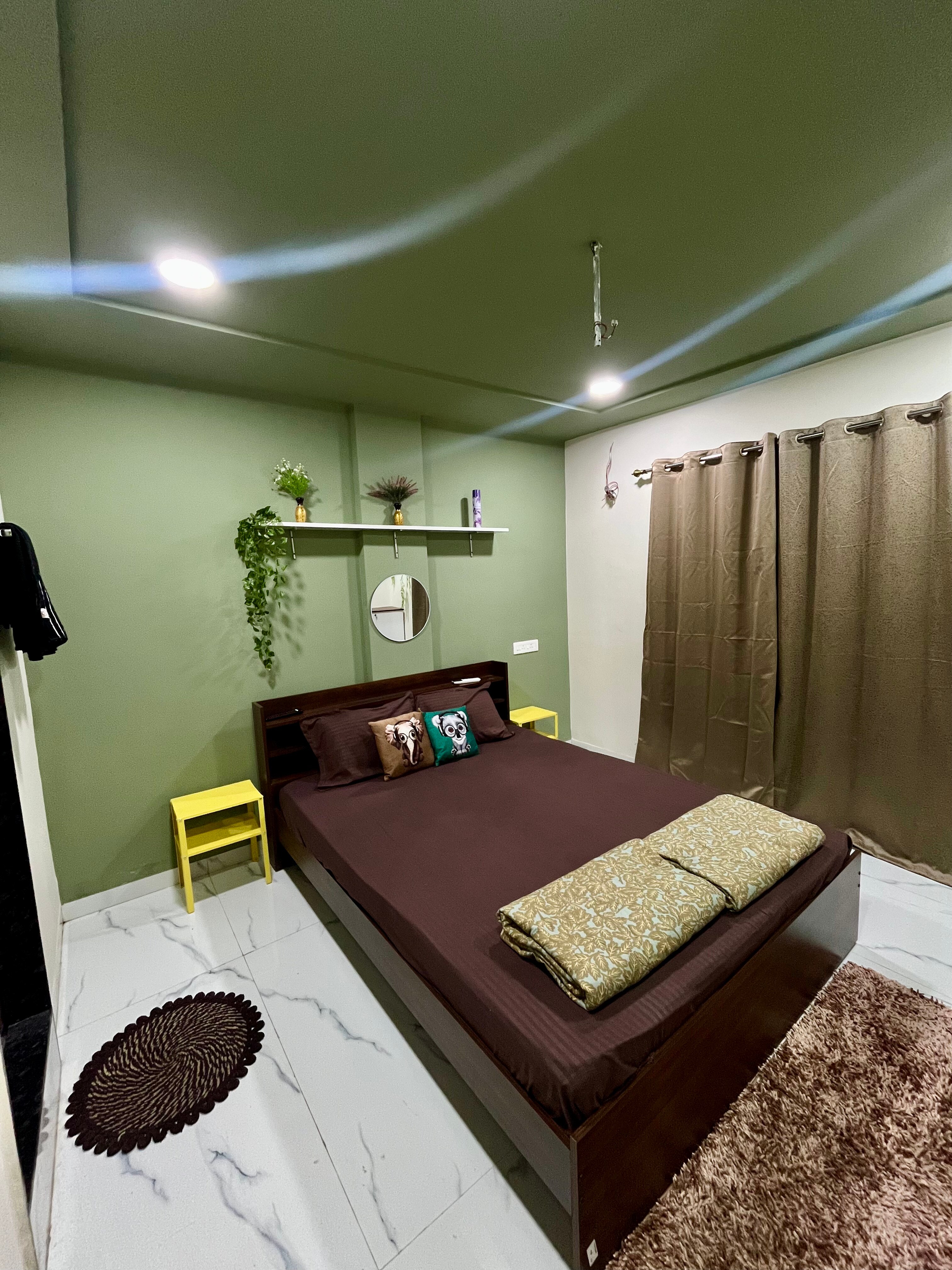 Zoscape 203 - Airport Entire Private 2 BHK - Tap to explore photos