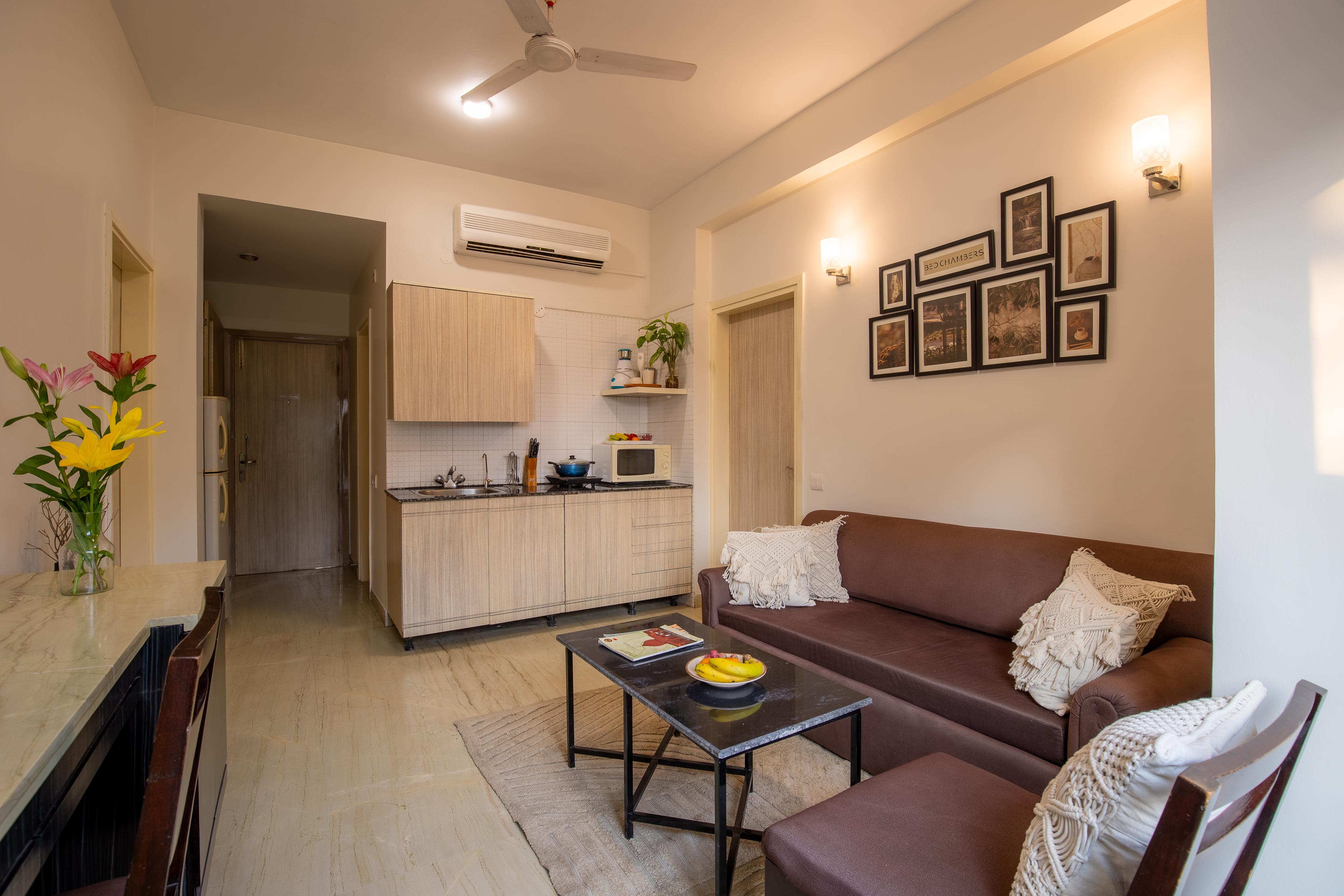 BedChambers Serviced Apartments @Sector 40 - Tap to explore photos