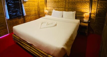 TRIDHARA Homestay | Rooms & Restaurant Room Type - AC Bamboo Cottage with attached bathroom