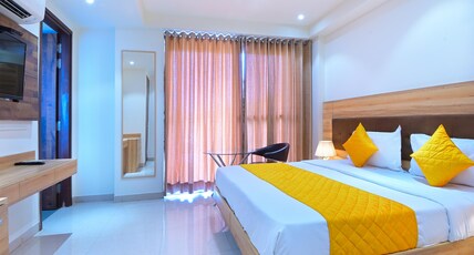 My Hotel near Yashobhoomi, Dwarka Room Type - Deluxe Triple Bed Room My Hotel near Yashobhoomi, Dwarka Room Type - Deluxe Triple Bed Room