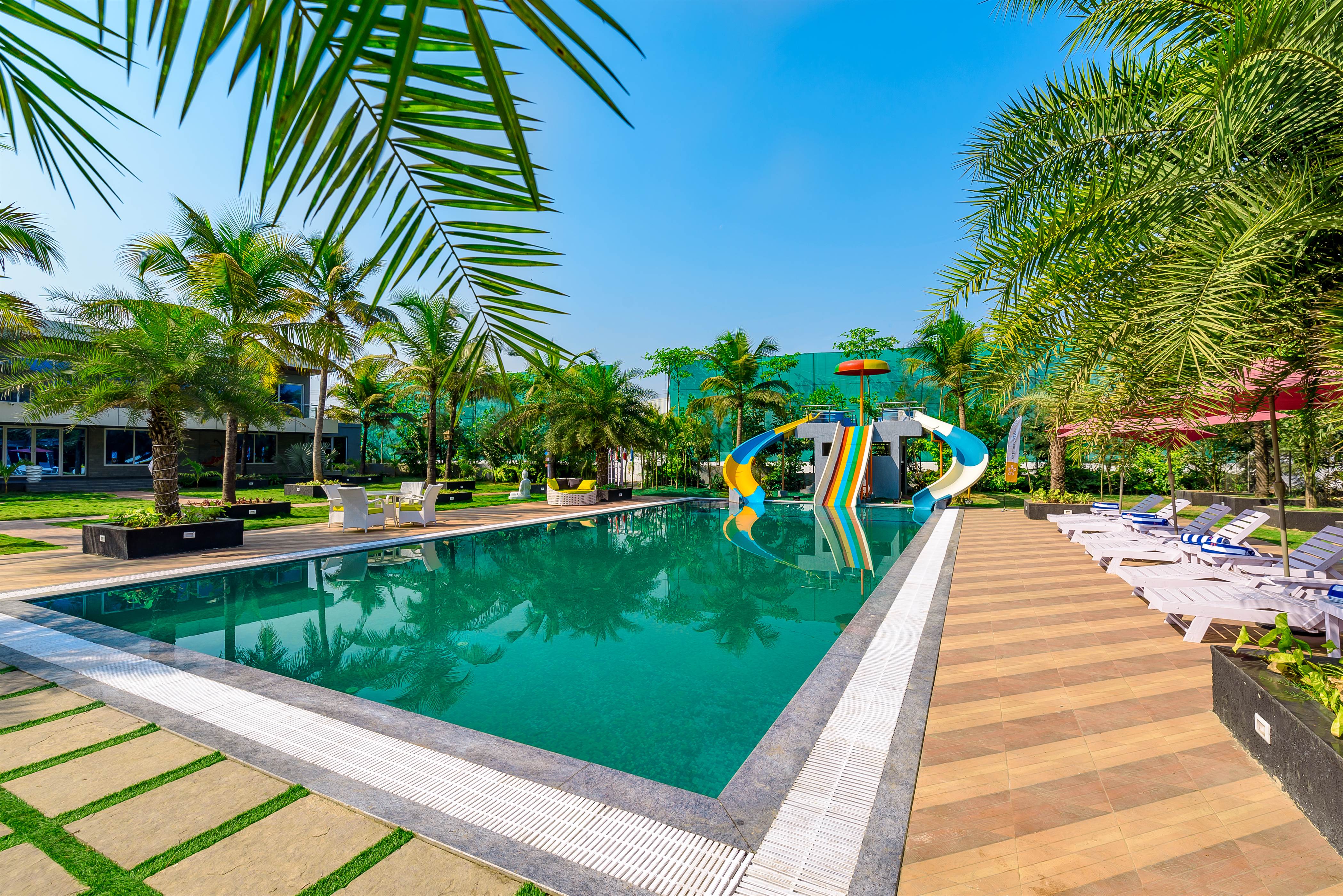 SaffronStays | Palm Paradise 6 BHK Villa - Tap to explore photos