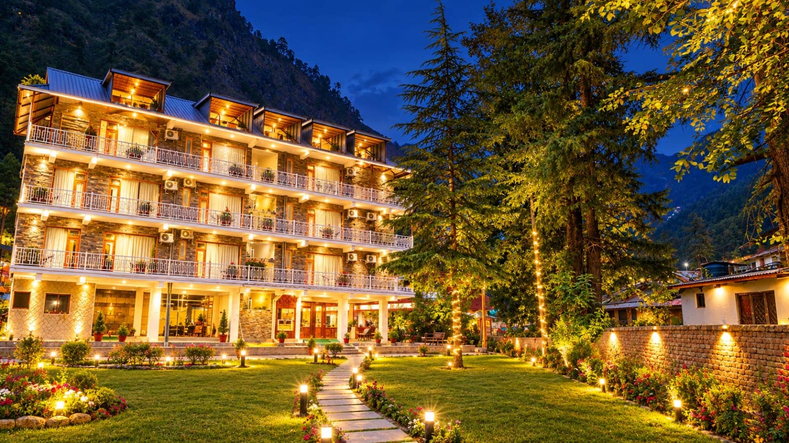 Hotel Travica - A Riverside Retreat, Kasol (Centrally Heated & Air-Cooled) - Tap to explore photos