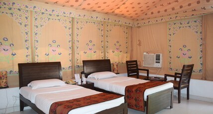 MPT Betwa Retreat, Orchha (5 Min Walk to Shri Ram Raja Temple) Room Type - AC Swiss Tent (Twin Bed)