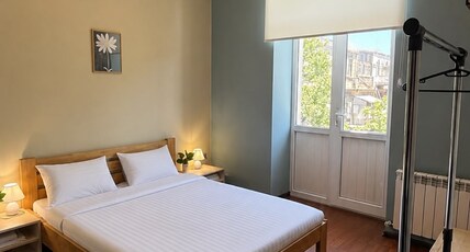 Sahil Bay Hostel Room Type - Double Room with Balcony