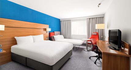 Holiday Inn Express SHREWSBURY Room Type - 1 King Standard Sofa Bed with Free Hot Breakfast